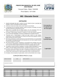 002 - Educador Social - NC- UFPR
