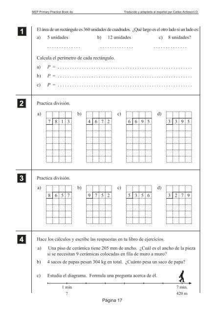 Escribe los números como dígitos en la tabla de valor posicional ...