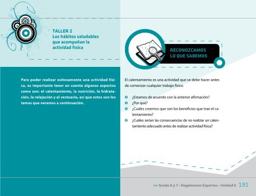 hagamonos expertos grados 6° y 7 - solo para estudiantes curiosos