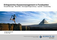 Erfolgreiches Kassenmanagement in Fondszeiten - Aconsite AG