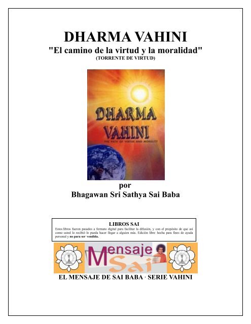 Dharma Vahini ( Torrente de Virtud ).pdf - Un Lugar