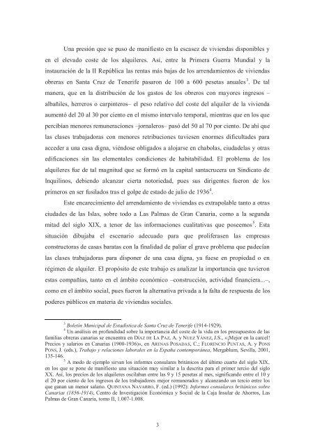 Las empresas constructoras de Casas Baratas en Canarias, 1850 ...