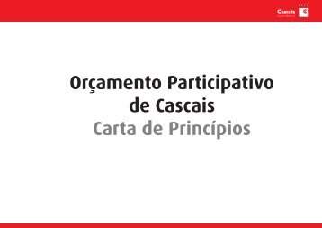 Carta de princípios do Orçamento Participativo de Cascais - Câmara ...