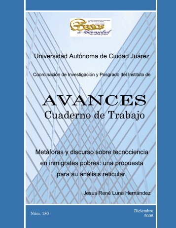 Avances 180. Jesus Rene Luna - Universidad Autónoma de Ciudad ...