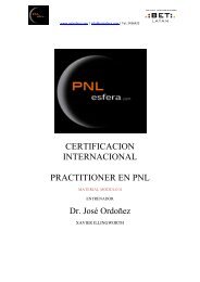 Material de Apoyo Modulo 2 - PNL Esfera