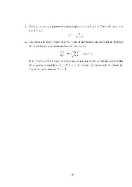 texto: metodos numericos para ecuaciones diferenciales ordinarias