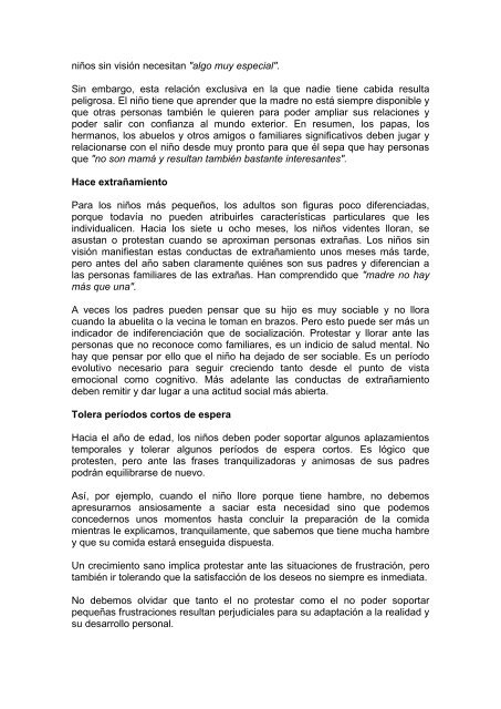 En los zapatos de los niños ciegos - Servicio de Información sobre ...