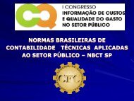 normas brasileiras de contabilidade - Tesouro Nacional - Ministério ...