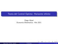 Teor_a del Control Optimo: Horizonte infinito - Cinve