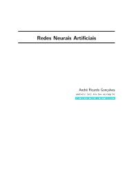 Redes Neurais Artificiais - DCA - Unicamp