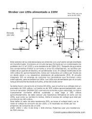 Strober con LEDs alimentado a 220V - Hobbielektronika.hu