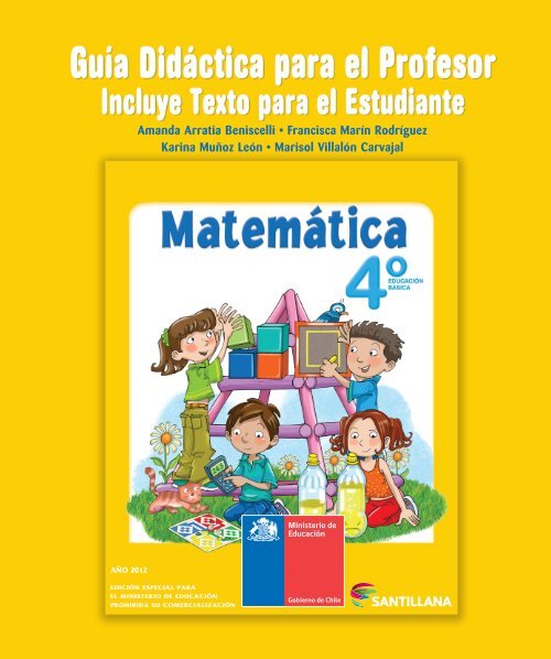 Texto Matemática - Ministerio de Educación