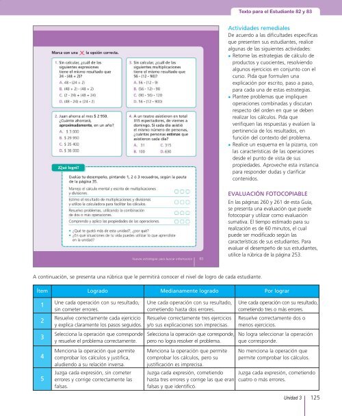 Texto Matemática - Ministerio de Educación