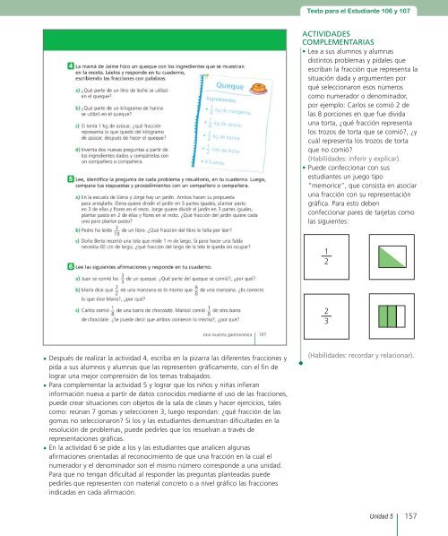 Texto Matemática - Ministerio de Educación