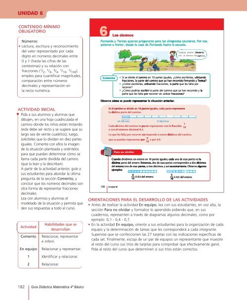 Texto Matemática - Ministerio de Educación