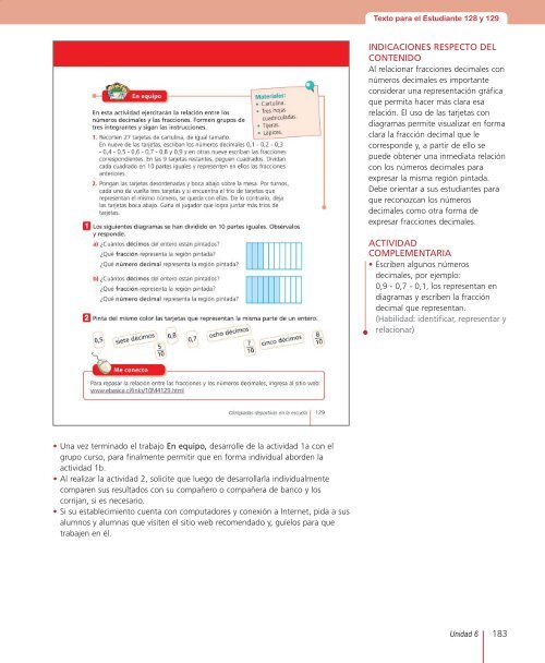 Texto Matemática - Ministerio de Educación