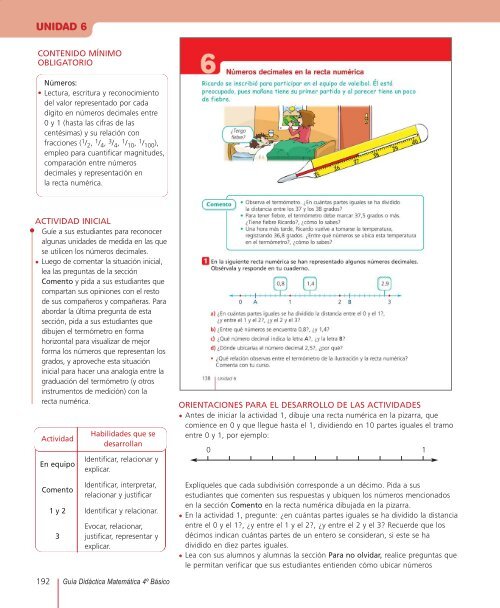 Texto Matemática - Ministerio de Educación