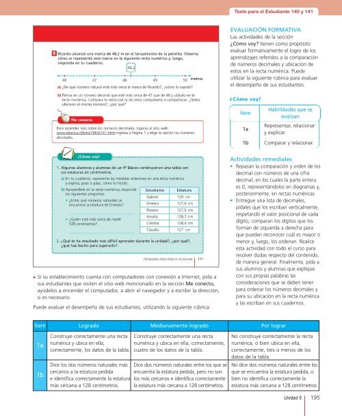 Texto Matemática - Ministerio de Educación