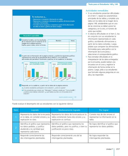 Texto Matemática - Ministerio de Educación