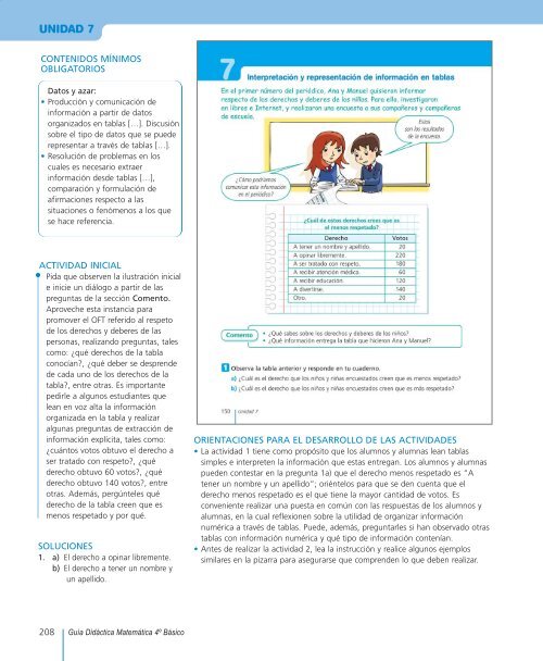 Texto Matemática - Ministerio de Educación