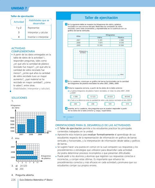 Texto Matemática - Ministerio de Educación