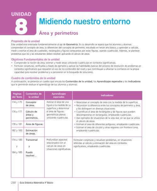 Texto Matemática - Ministerio de Educación