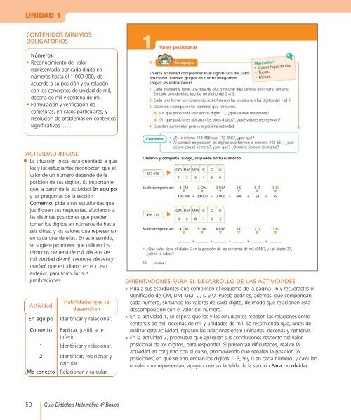 Texto Matemática - Ministerio de Educación