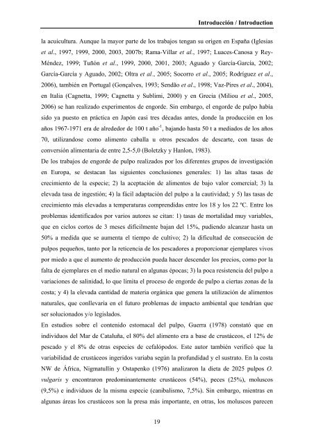 Composición bioquímica y crecimiento de paralarvas de pulpo ...