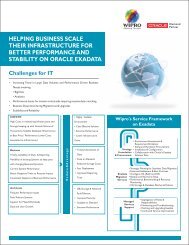 Challenges for IT HELPING BUSINESS SCALE THEIR - Wipro