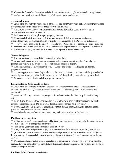 14 El Señor Todopoderoso ha jurado por sí mismo ... - Necho Vergara