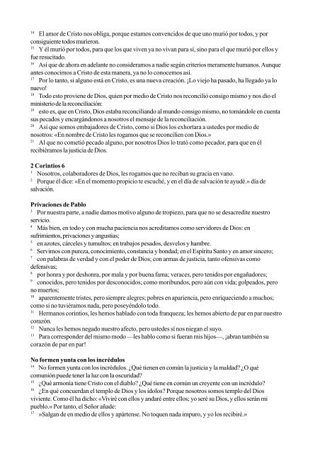 14 El Señor Todopoderoso ha jurado por sí mismo ... - Necho Vergara