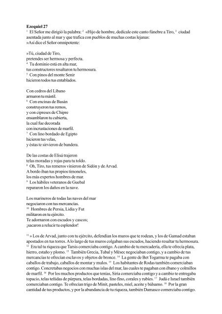 14 El Señor Todopoderoso ha jurado por sí mismo ... - Necho Vergara