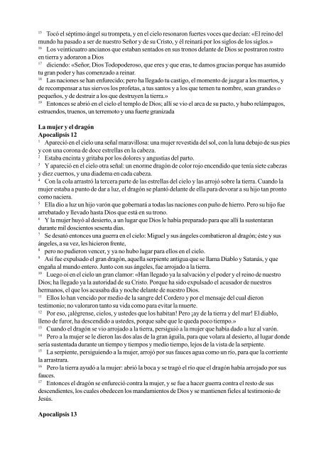 14 El Señor Todopoderoso ha jurado por sí mismo ... - Necho Vergara