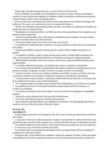 14 El Señor Todopoderoso ha jurado por sí mismo ... - Necho Vergara