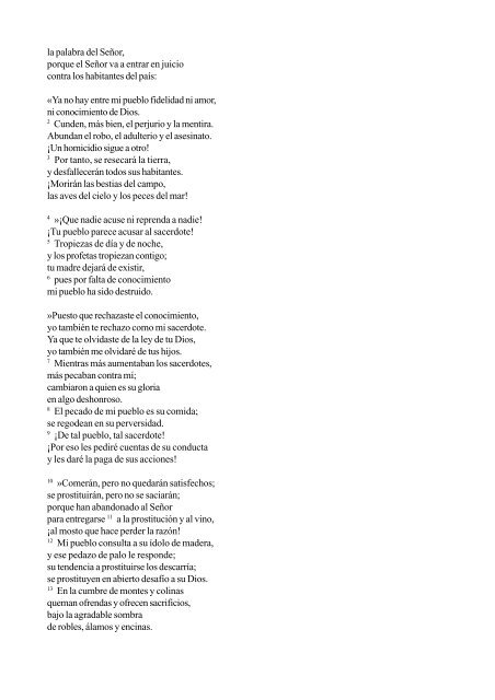 14 El Señor Todopoderoso ha jurado por sí mismo ... - Necho Vergara