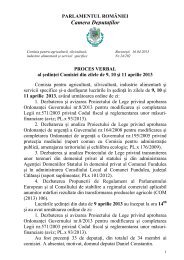 Comisia pentru agricultură, silvicultură, industrie alimentară şi ...