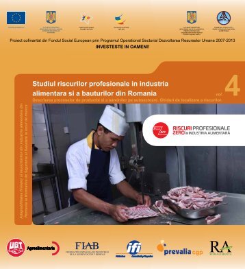 Studiul riscurilor profesionale in industria alimentara si a bauturilor ...