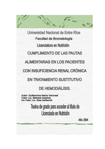 Cumplimiento de las pautas alimentarias en los ... - Nutrinfo.com