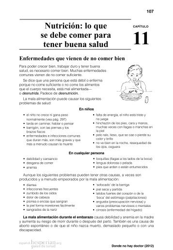 11 Nutrición: Lo que se debe comer para tener buena salud