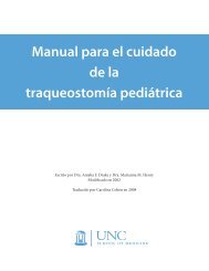 Manual para el cuidado de la traqueostomía pediátrica