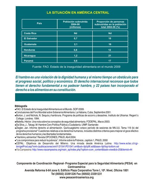 Seguridad Alimentaria y Nutricional - Ministerio de Educación ...