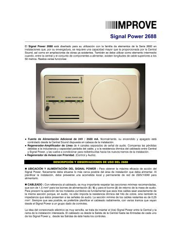 Signal Power 2688 - No-IP