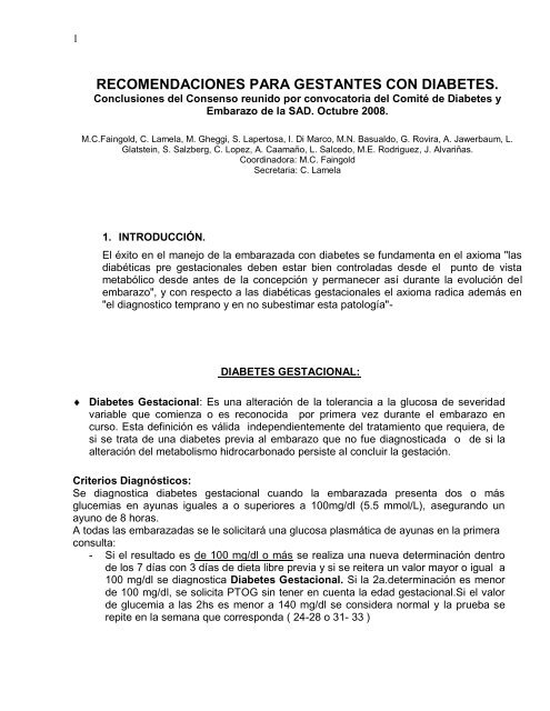 Estudio de la glucosa en embarazadas clearance