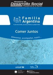 Comer juntos - Ministerio de Desarrollo Social