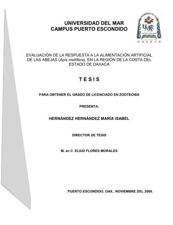 tesis ABEJASfinaly 22-10-08OK.pdf - Universidad del Mar