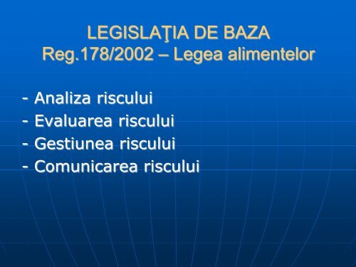 strategia privind siguranţa alimentelor în republica moldova