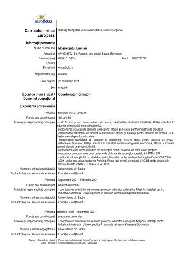 S.l. dr. ing. Emilian MOŞNEGUŢU - Cadre Didactice