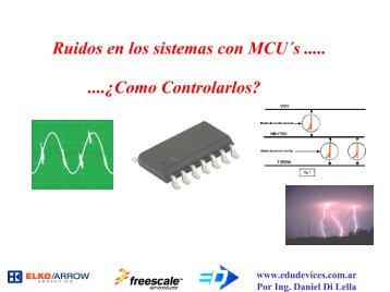 Ruidos en los sistemas con Microcontroladores, ¿Cómo controlarlos?