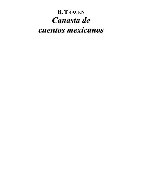 Canasta de cuentos mexicanos - Biblioteca UTHH