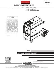 PRECISION TIG 225 - Lincoln Electric